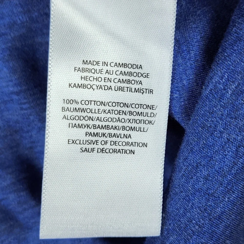 Polo Ralph Lauren Polo Shirt Mens XXL Pima Soft Touch Blue Orange Pony Excellent